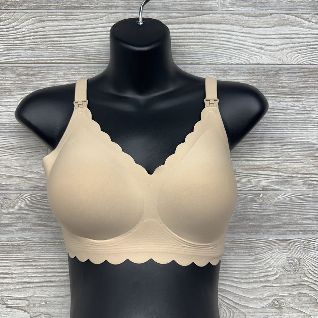 NEW Scallop Trim Nursing Bra Small