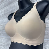 NEW Scallop Trim Nursing Bra Small