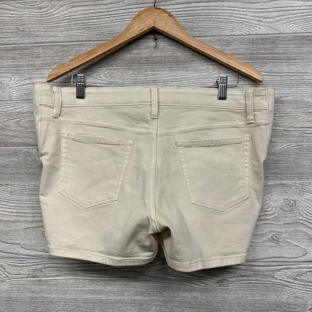 Side Panel Midi Shorts 10/Medium
