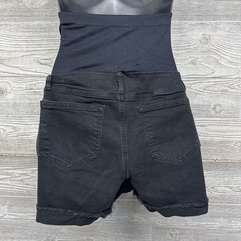 Full Panel Denim Shorts Ripped 10/Medium