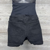 Full Panel Denim Shorts Ripped 10/Medium