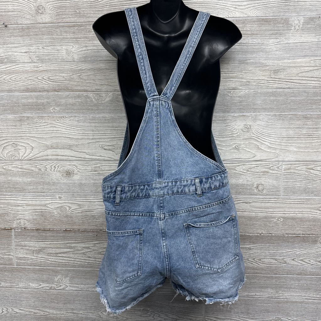 Denim Shortalls Large
