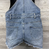 Denim Shortalls Large