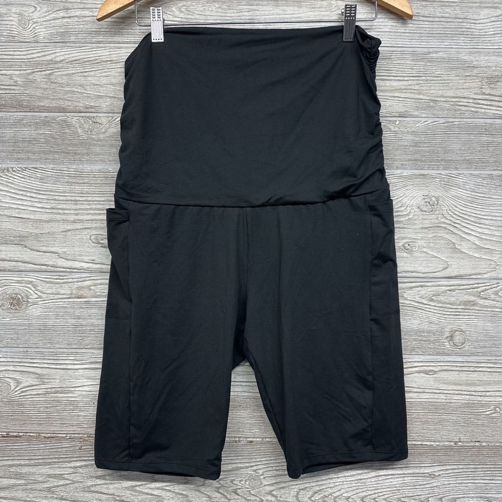 Full Panel Bike Shorts W/ Pockets XL