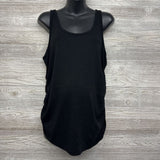 Ruched Ribbed Tank Top XXL
