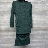 Sweater Fleece Bodycon Dress Medium