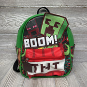 Faux Leather Mini Backpack Boom, TNT
