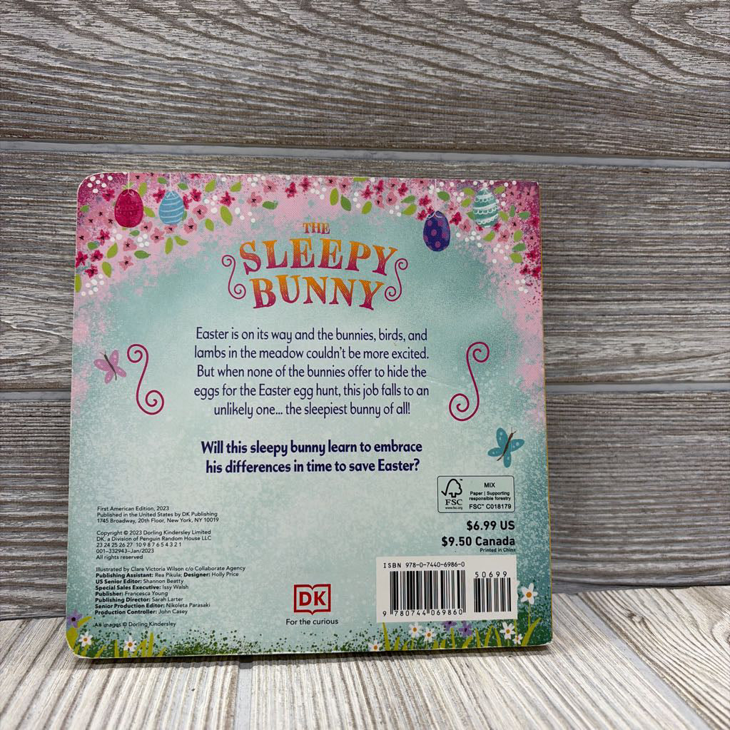 The Sleepy Bunny Board Book