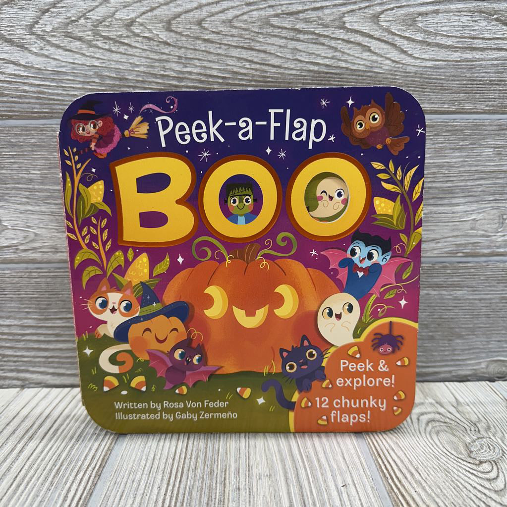 Peek-a-Flap Book Board Book
