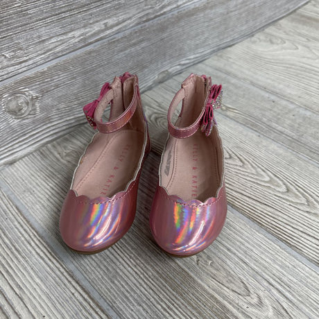 Ankle Strap W/ Side Butterfly Flats 6c