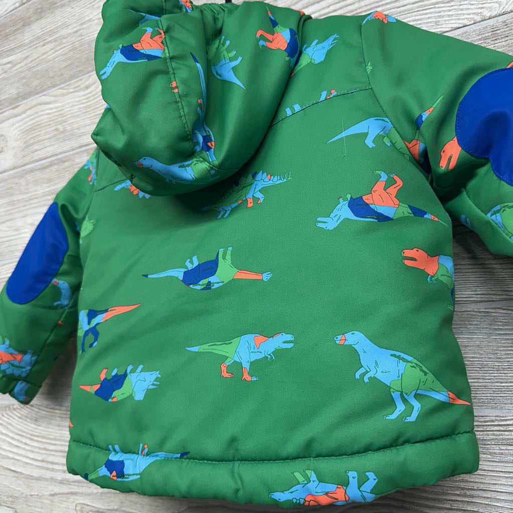 3 In 1 Winter Coat Dinosaur 18M
