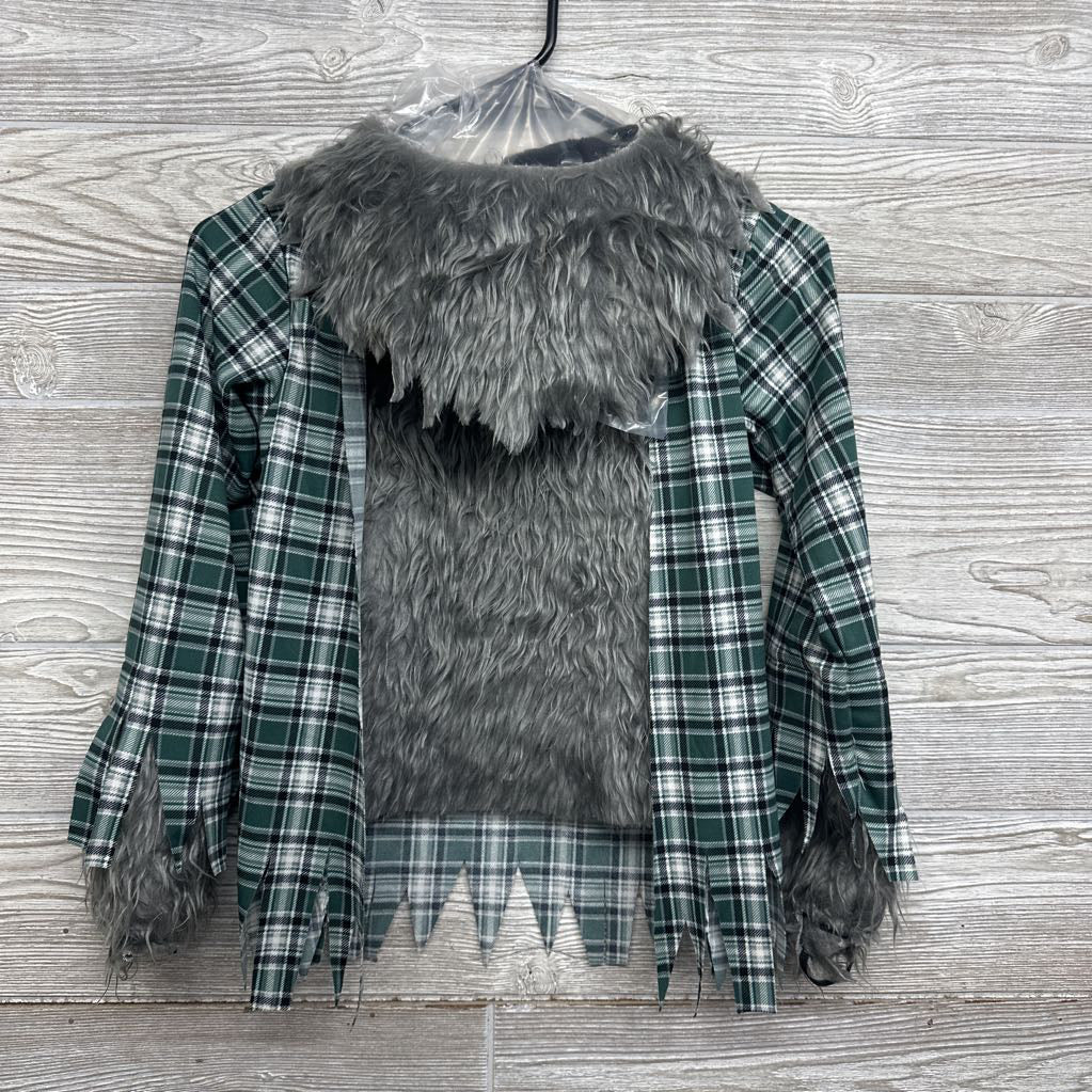 Werewolf Costume Shirt, Claw Paws & Mask