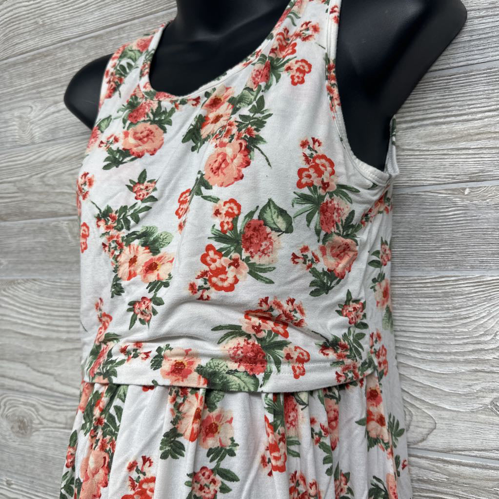 Nursing Tank Top Flowers Medium