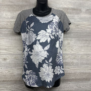 Nursing Shirt Flowers Medium
