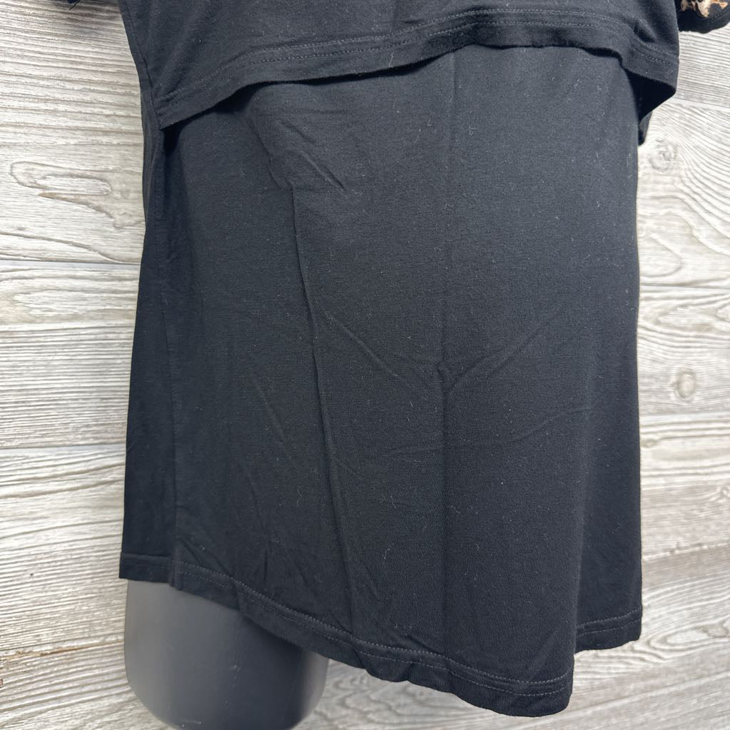 Nursing Shirt Stripes Sleeves Medium