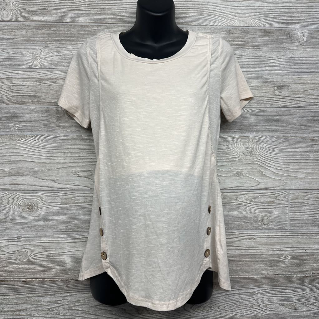 Nursing Shirt Buttons Medium