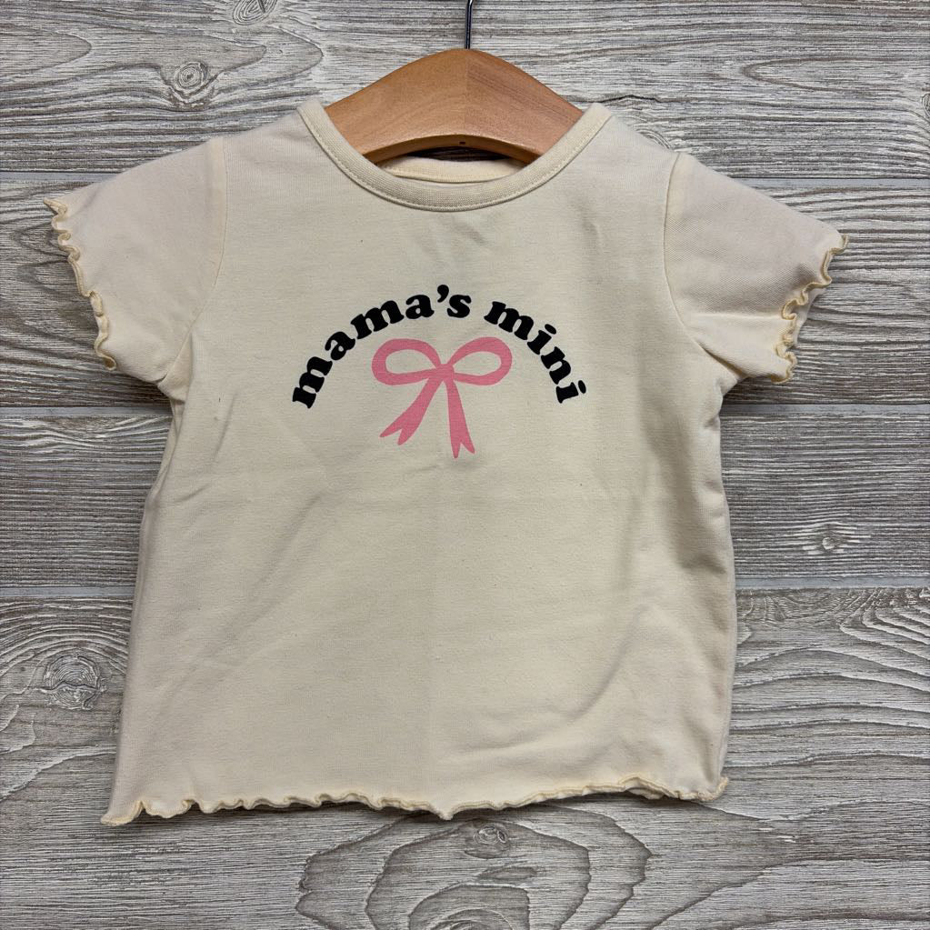 Shirt Mama's Mini Bow 6-9M