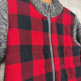 Sweater Jacket Buffalo Plaid 3t