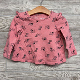 LS Shirt Ruffles Dalmations 18M