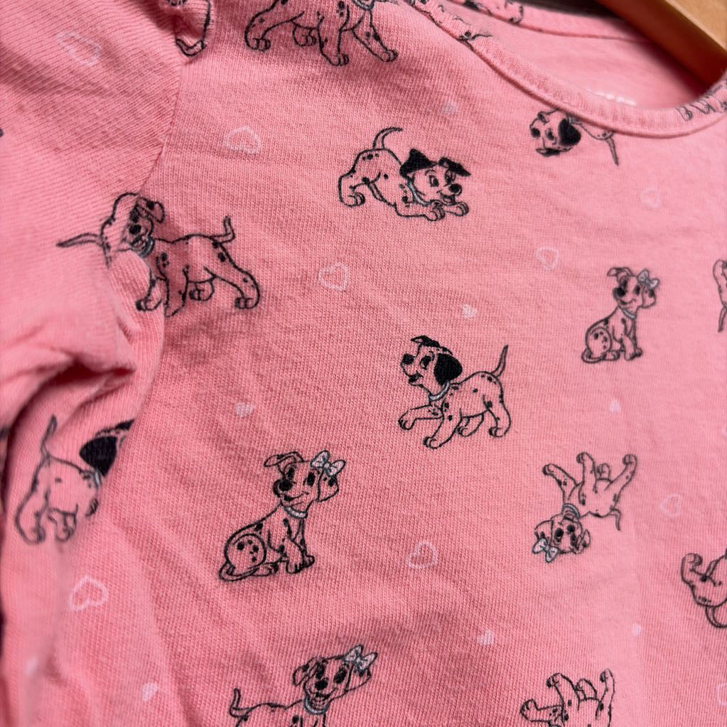 LS Shirt Ruffles Dalmations 18M