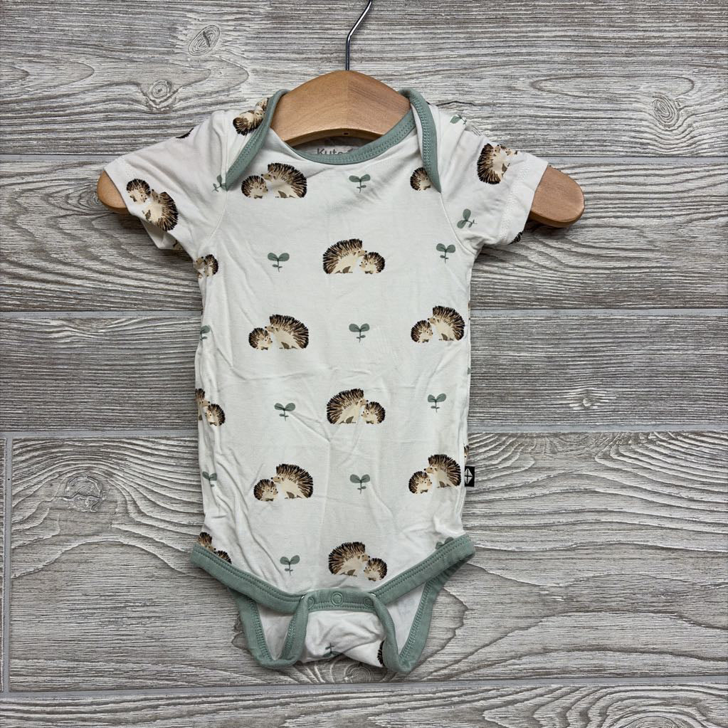 Bamboo Bodysuit Hedgehogs 0-3M