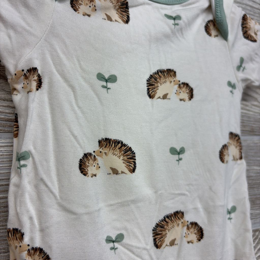 Bamboo Bodysuit Hedgehogs 0-3M