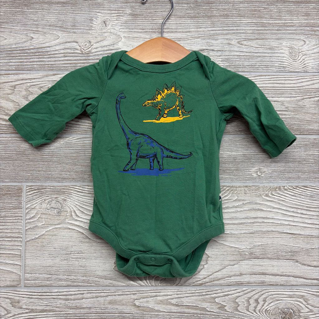 LS Bodysuit Dinosaurs 0-3M