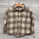 Plaid Button Up Shirt 4t