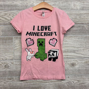 Shirt I Love Minecraft 7-8