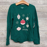Waffle Knit Shirt Christmas Bulbs 8