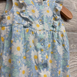 Bamboo Romper Flowers 3M