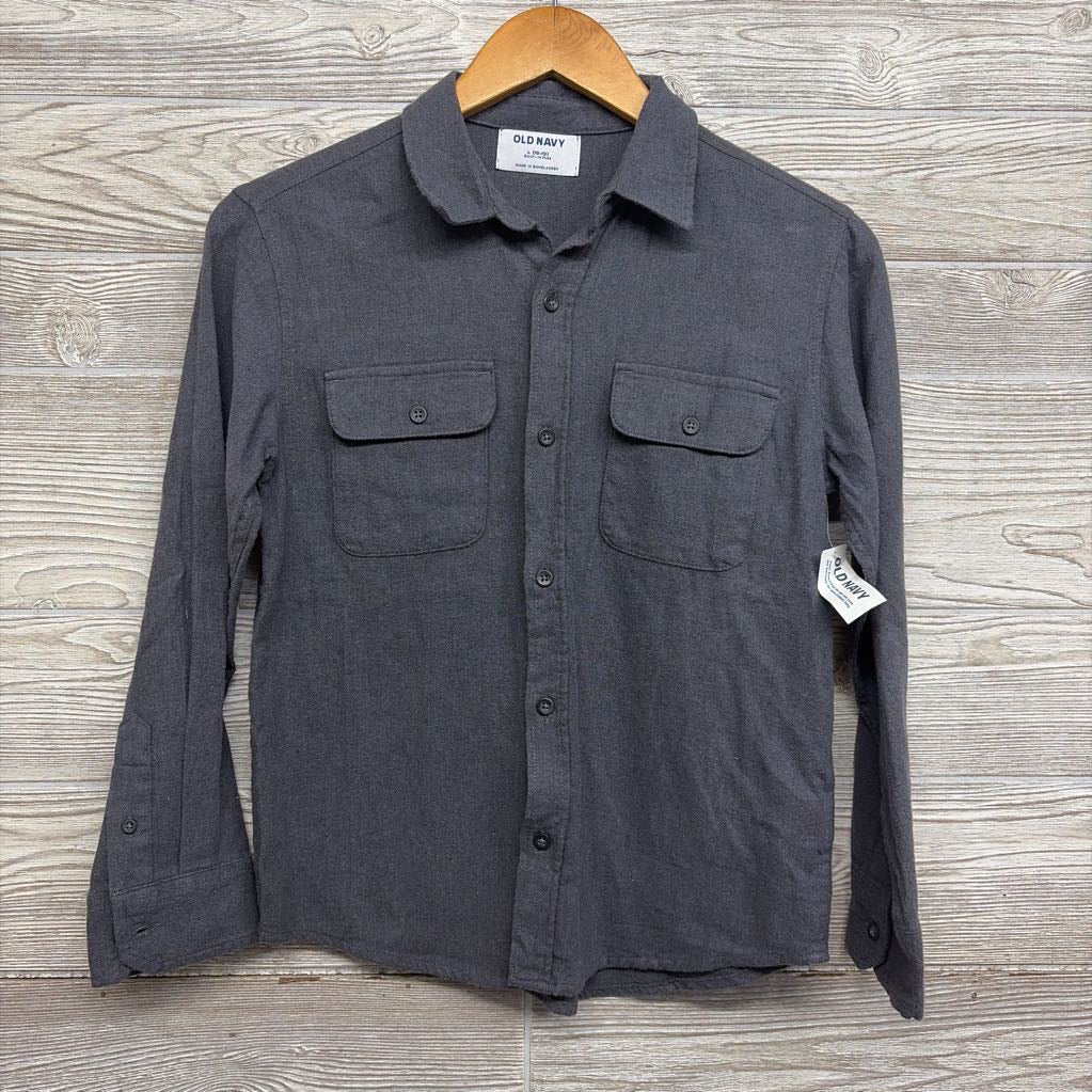 NEW Button Up Shirt 10-12