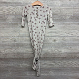 LS Bamboo PJ Gown Butterflies 3-6M