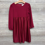 LS Dress W/ Pleated Skirt 6X