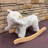 Elephant Critter Plush Nursey Rocker *
