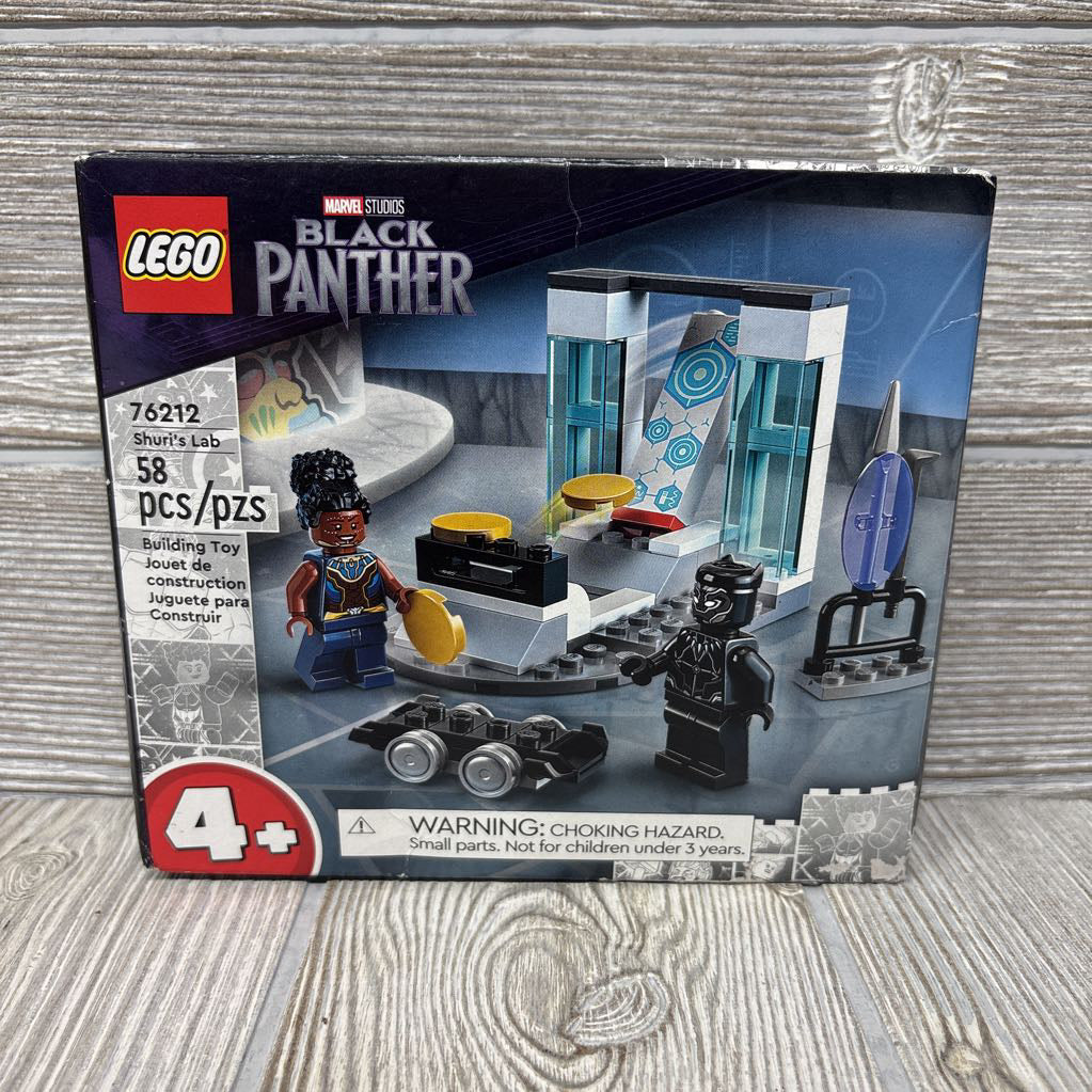 NEW #76212 Wakanda Forever Shuri's Lab Building Set