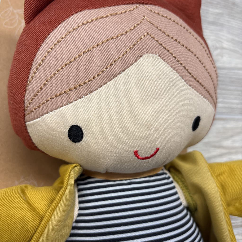 NEW Organic Plush Autumn Doll