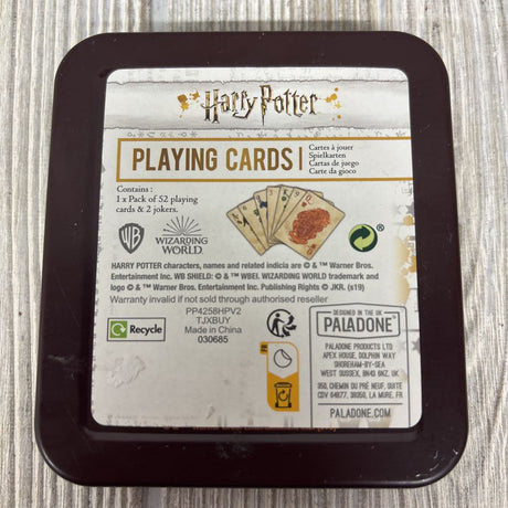 NEW Harry Potter Playing Cards