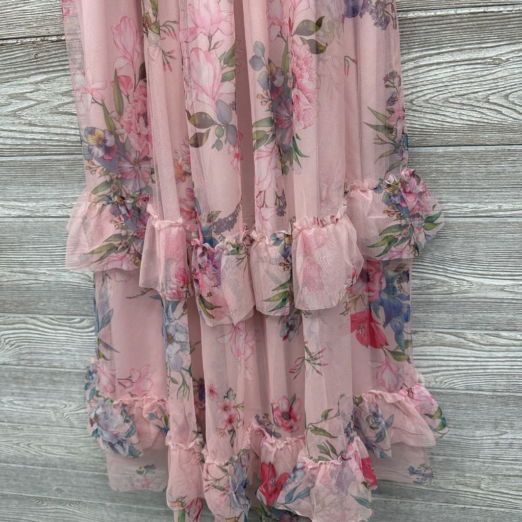 NEW Smocked Tulle Dress Flowers 14