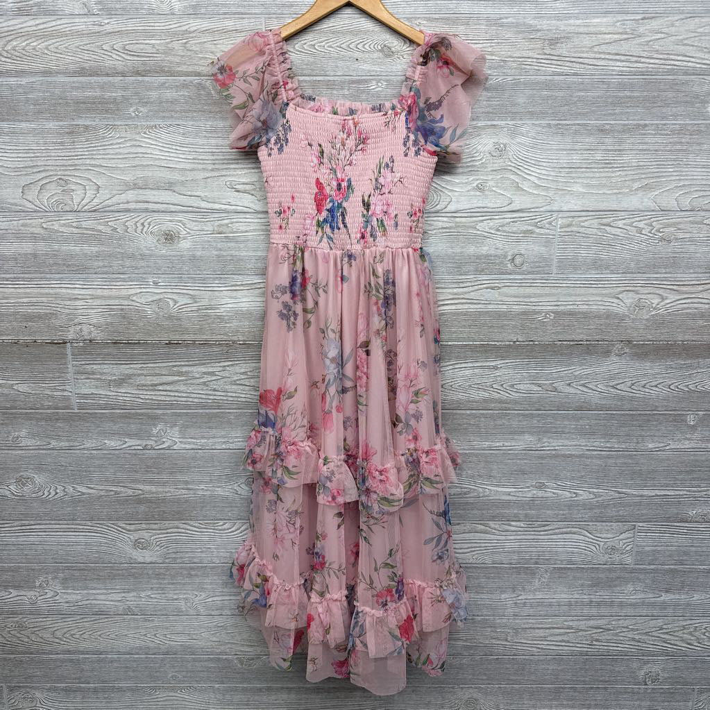 NEW Smocked Tulle Dress Flowers 14