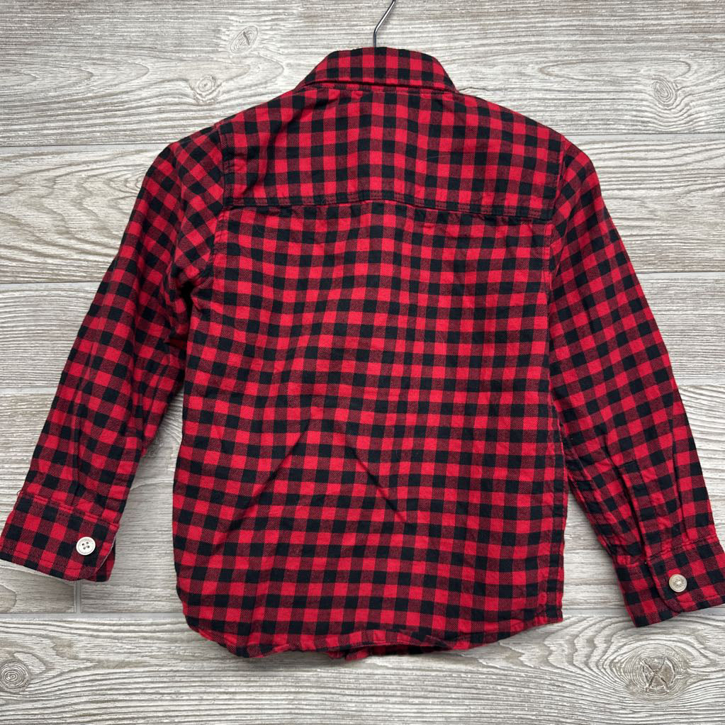Gingham Button Up Shirt 2t