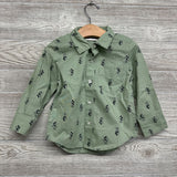 NEW Button Up Shirt Mickey Mouse 2t