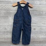 Buffalo Check Lined Denim Overalls 18M