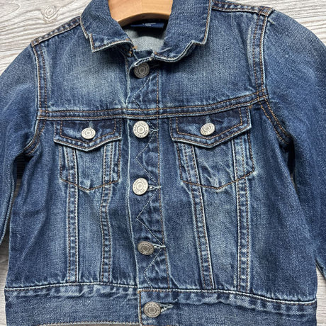 Denim Jacket Icon Mickey Mouse Patch On Back 18-24M