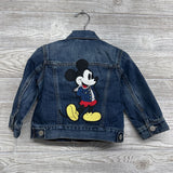 Denim Jacket Icon Mickey Mouse Patch On Back 18-24M