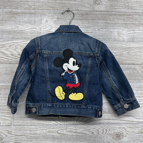 Denim Jacket Icon Mickey Mouse Patch On Back 18-24M