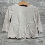 LS Scallop Trim Tunic 18M