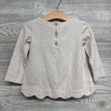 LS Scallop Trim Tunic 18M