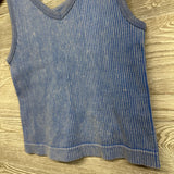 Weathered Ribbed Crop Tank 10-12