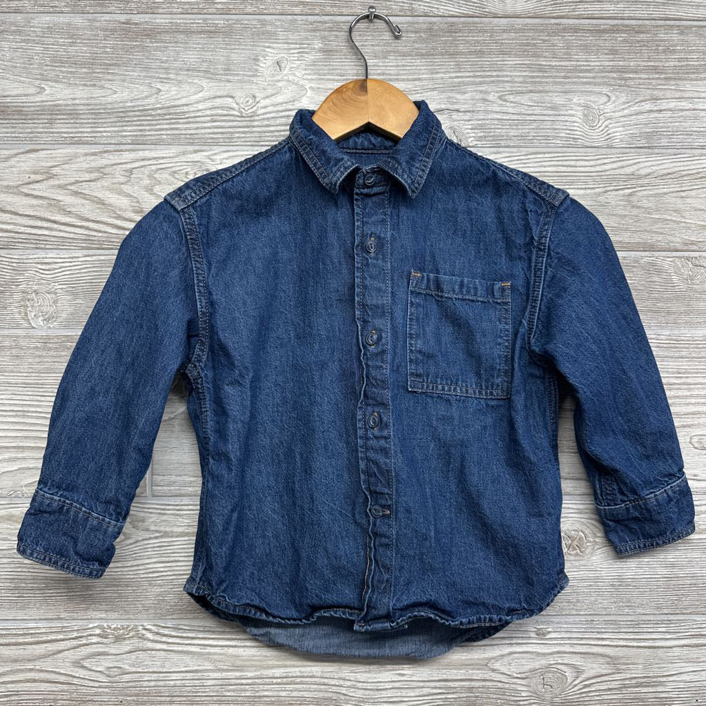 Denim Button Up Shirt 4-5